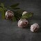 6 PCS Beige Artificial Peony Branches with Stems, 27” Faux Silk Peonies for Vase, Bulk Fake Flowers for DIY Bouquets, Wedding Centerpieces, Table Arrangements, Bridal Shower & Home Decor